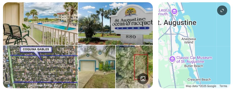 Coquina Gables homes for sale in St. Augustine Beach, FL